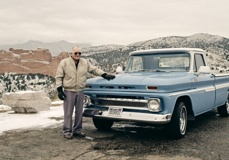 Donald Stratton 1965 Chevy C10 with Donald